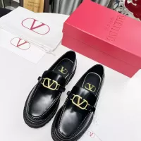 Cheap Valentino Leather Shoes For Women #1339627 Replica Wholesale [$102.00 USD] [ITEM#1339627] on Replica Valentino Leather Shoes