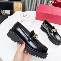 Cheap Valentino Leather Shoes For Women #1339627 Replica Wholesale [$102.00 USD] [ITEM#1339627] on Replica Valentino Leather Shoes