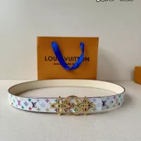 Cheap Louis Vuitton AAA Quality Belts In 3.0cm For Women #1339636 Replica Wholesale [$56.00 USD] [ITEM#1339636] on Replica Louis Vuitton AAA Quality Belts
