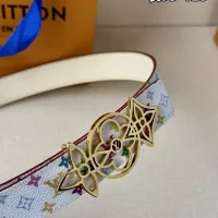 Cheap Louis Vuitton AAA Quality Belts In 3.0cm For Women #1339636 Replica Wholesale [$56.00 USD] [ITEM#1339636] on Replica Louis Vuitton AAA Quality Belts