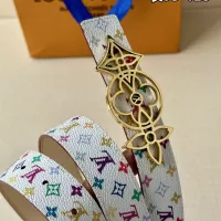 Cheap Louis Vuitton AAA Quality Belts In 3.0cm For Women #1339636 Replica Wholesale [$56.00 USD] [ITEM#1339636] on Replica Louis Vuitton AAA Quality Belts