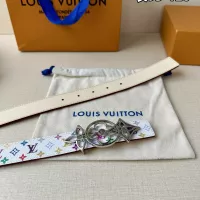 Cheap Louis Vuitton AAA Quality Belts In 3.0cm For Women #1339637 Replica Wholesale [$56.00 USD] [ITEM#1339637] on Replica Louis Vuitton AAA Quality Belts