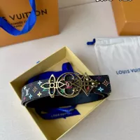 Cheap Louis Vuitton AAA Quality Belts In 3.0cm For Women #1339639 Replica Wholesale [$56.00 USD] [ITEM#1339639] on Replica Louis Vuitton AAA Quality Belts