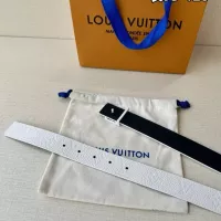 Cheap Louis Vuitton AAA Quality Belts In 3.0cm For Women #1339649 Replica Wholesale [$56.00 USD] [ITEM#1339649] on Replica Louis Vuitton AAA Quality Belts