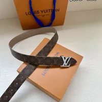 Cheap Louis Vuitton AAA Quality Belts In 3.0cm For Women #1339656 Replica Wholesale [$56.00 USD] [ITEM#1339656] on Replica Louis Vuitton AAA Quality Belts