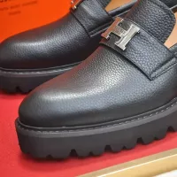 Cheap Hermes Leather Shoes For Men #1339664 Replica Wholesale [$102.00 USD] [ITEM#1339664] on Replica Hermes Leather Shoes