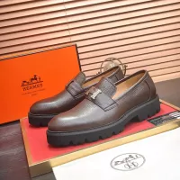 Cheap Hermes Leather Shoes For Men #1339665 Replica Wholesale [$102.00 USD] [ITEM#1339665] on Replica Hermes Leather Shoes