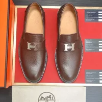 Cheap Hermes Leather Shoes For Men #1339665 Replica Wholesale [$102.00 USD] [ITEM#1339665] on Replica Hermes Leather Shoes