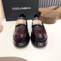 Cheap Dolce &amp; Gabbana D&amp;G Leather Shoes For Men #1339710 Replica Wholesale [$132.00 USD] [ITEM#1339710] on Replica Dolce &amp; Gabbana D&amp;G Leather Shoes