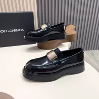 Cheap Dolce &amp; Gabbana D&amp;G Leather Shoes For Men #1339711 Replica Wholesale [$132.00 USD] [ITEM#1339711] on Replica Dolce &amp; Gabbana D&amp;G Leather Shoes