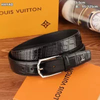 Cheap Louis Vuitton AAA Quality Belts In 3.5cm For Unisex #1339723 Replica Wholesale [$56.00 USD] [ITEM#1339723] on Replica Louis Vuitton AAA Quality Belts