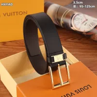 Cheap Louis Vuitton AAA Quality Belts In 3.5cm For Unisex #1339725 Replica Wholesale [$56.00 USD] [ITEM#1339725] on Replica Louis Vuitton AAA Quality Belts