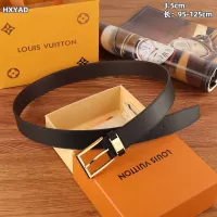 Cheap Louis Vuitton AAA Quality Belts In 3.5cm For Unisex #1339725 Replica Wholesale [$56.00 USD] [ITEM#1339725] on Replica Louis Vuitton AAA Quality Belts