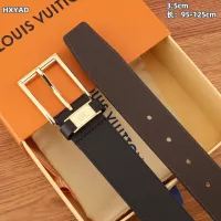 Cheap Louis Vuitton AAA Quality Belts In 3.5cm For Unisex #1339725 Replica Wholesale [$56.00 USD] [ITEM#1339725] on Replica Louis Vuitton AAA Quality Belts