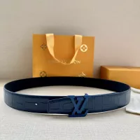 Cheap Louis Vuitton AAA Quality Belts In 3.5cm For Unisex #1339769 Replica Wholesale [$56.00 USD] [ITEM#1339769] on Replica Louis Vuitton AAA Quality Belts