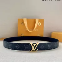 Cheap Louis Vuitton AAA Quality Belts In 3.5cm For Unisex #1339770 Replica Wholesale [$56.00 USD] [ITEM#1339770] on Replica Louis Vuitton AAA Quality Belts