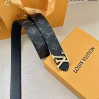Cheap Louis Vuitton AAA Quality Belts In 3.5cm For Unisex #1339770 Replica Wholesale [$56.00 USD] [ITEM#1339770] on Replica Louis Vuitton AAA Quality Belts