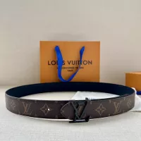 Cheap Louis Vuitton AAA Quality Belts In 3.5cm For Unisex #1339773 Replica Wholesale [$56.00 USD] [ITEM#1339773] on Replica Louis Vuitton AAA Quality Belts