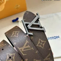 Cheap Louis Vuitton AAA Quality Belts In 3.5cm For Unisex #1339777 Replica Wholesale [$56.00 USD] [ITEM#1339777] on Replica Louis Vuitton AAA Quality Belts