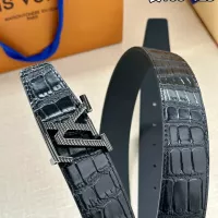 Cheap Louis Vuitton AAA Quality Belts In 3.5cm For Men #1339781 Replica Wholesale [$56.00 USD] [ITEM#1339781] on Replica Louis Vuitton AAA Quality Belts