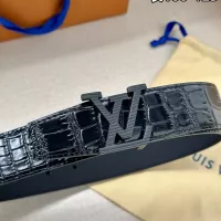 Cheap Louis Vuitton AAA Quality Belts In 3.5cm For Men #1339782 Replica Wholesale [$56.00 USD] [ITEM#1339782] on Replica Louis Vuitton AAA Quality Belts