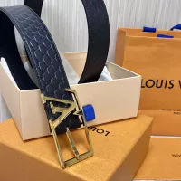 Cheap Louis Vuitton AAA Quality Belts In 3.5cm For Men #1339788 Replica Wholesale [$60.00 USD] [ITEM#1339788] on Replica Louis Vuitton AAA Quality Belts