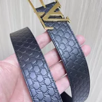 Cheap Louis Vuitton AAA Quality Belts In 3.5cm For Men #1339788 Replica Wholesale [$60.00 USD] [ITEM#1339788] on Replica Louis Vuitton AAA Quality Belts