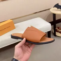 Cheap Louis Vuitton Slippers For Men #1339797 Replica Wholesale [$64.00 USD] [ITEM#1339797] on Replica Louis Vuitton Slippers