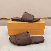 Cheap Louis Vuitton Slippers For Men #1339798 Replica Wholesale [$64.00 USD] [ITEM#1339798] on Replica Louis Vuitton Slippers