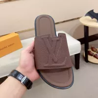 Cheap Louis Vuitton Slippers For Men #1339798 Replica Wholesale [$64.00 USD] [ITEM#1339798] on Replica Louis Vuitton Slippers