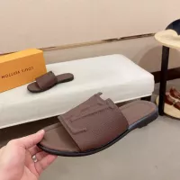 Cheap Louis Vuitton Slippers For Men #1339798 Replica Wholesale [$64.00 USD] [ITEM#1339798] on Replica Louis Vuitton Slippers