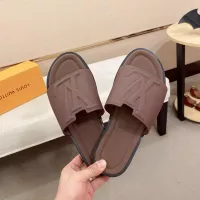 Cheap Louis Vuitton Slippers For Men #1339798 Replica Wholesale [$64.00 USD] [ITEM#1339798] on Replica Louis Vuitton Slippers