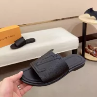 Cheap Louis Vuitton Slippers For Men #1339799 Replica Wholesale [$64.00 USD] [ITEM#1339799] on Replica Louis Vuitton Slippers