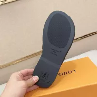 Cheap Louis Vuitton Slippers For Men #1339799 Replica Wholesale [$64.00 USD] [ITEM#1339799] on Replica Louis Vuitton Slippers