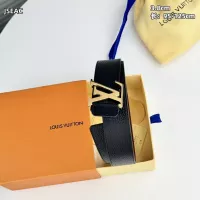 Cheap Louis Vuitton AAA Quality Belts In 3.8cm For Men #1339803 Replica Wholesale [$52.00 USD] [ITEM#1339803] on Replica Louis Vuitton AAA Quality Belts