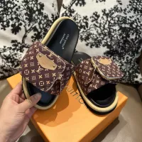 Cheap Louis Vuitton Slippers For Men #1339819 Replica Wholesale [$76.00 USD] [ITEM#1339819] on Replica Louis Vuitton Slippers