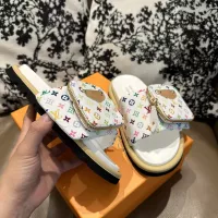 Cheap Louis Vuitton Slippers For Women #1339820 Replica Wholesale [$76.00 USD] [ITEM#1339820] on Replica Louis Vuitton Slippers