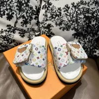 Cheap Louis Vuitton Slippers For Women #1339820 Replica Wholesale [$76.00 USD] [ITEM#1339820] on Replica Louis Vuitton Slippers
