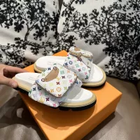 Cheap Louis Vuitton Slippers For Women #1339820 Replica Wholesale [$76.00 USD] [ITEM#1339820] on Replica Louis Vuitton Slippers