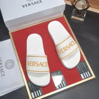 Cheap Versace Slippers For Men #1339827 Replica Wholesale [$45.00 USD] [ITEM#1339827] on Replica Versace Slippers