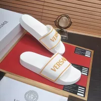 Cheap Versace Slippers For Men #1339827 Replica Wholesale [$45.00 USD] [ITEM#1339827] on Replica Versace Slippers