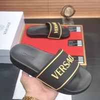 Cheap Versace Slippers For Men #1339829 Replica Wholesale [$45.00 USD] [ITEM#1339829] on Replica Versace Slippers