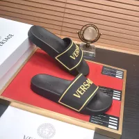 Cheap Versace Slippers For Men #1339829 Replica Wholesale [$45.00 USD] [ITEM#1339829] on Replica Versace Slippers
