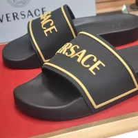 Cheap Versace Slippers For Men #1339829 Replica Wholesale [$45.00 USD] [ITEM#1339829] on Replica Versace Slippers