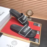 Cheap Versace Slippers For Men #1339830 Replica Wholesale [$45.00 USD] [ITEM#1339830] on Replica Versace Slippers