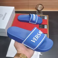 Cheap Versace Slippers For Men #1339831 Replica Wholesale [$45.00 USD] [ITEM#1339831] on Replica Versace Slippers