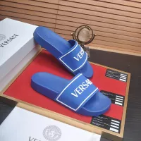 Cheap Versace Slippers For Men #1339831 Replica Wholesale [$45.00 USD] [ITEM#1339831] on Replica Versace Slippers