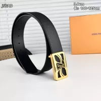 Cheap Louis Vuitton AAA Quality Belts In 3.8cm For Men #1339841 Replica Wholesale [$56.00 USD] [ITEM#1339841] on Replica Louis Vuitton AAA Quality Belts