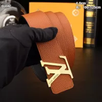 Cheap Louis Vuitton AAA Quality Belts In 4.0cm For Men #1339850 Replica Wholesale [$52.00 USD] [ITEM#1339850] on Replica Louis Vuitton AAA Quality Belts