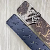 Cheap Louis Vuitton AAA Quality Belts In 4.0cm For Men #1339873 Replica Wholesale [$56.00 USD] [ITEM#1339873] on Replica Louis Vuitton AAA Quality Belts